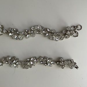 BHLDN Rhinestone belt with hook clasp